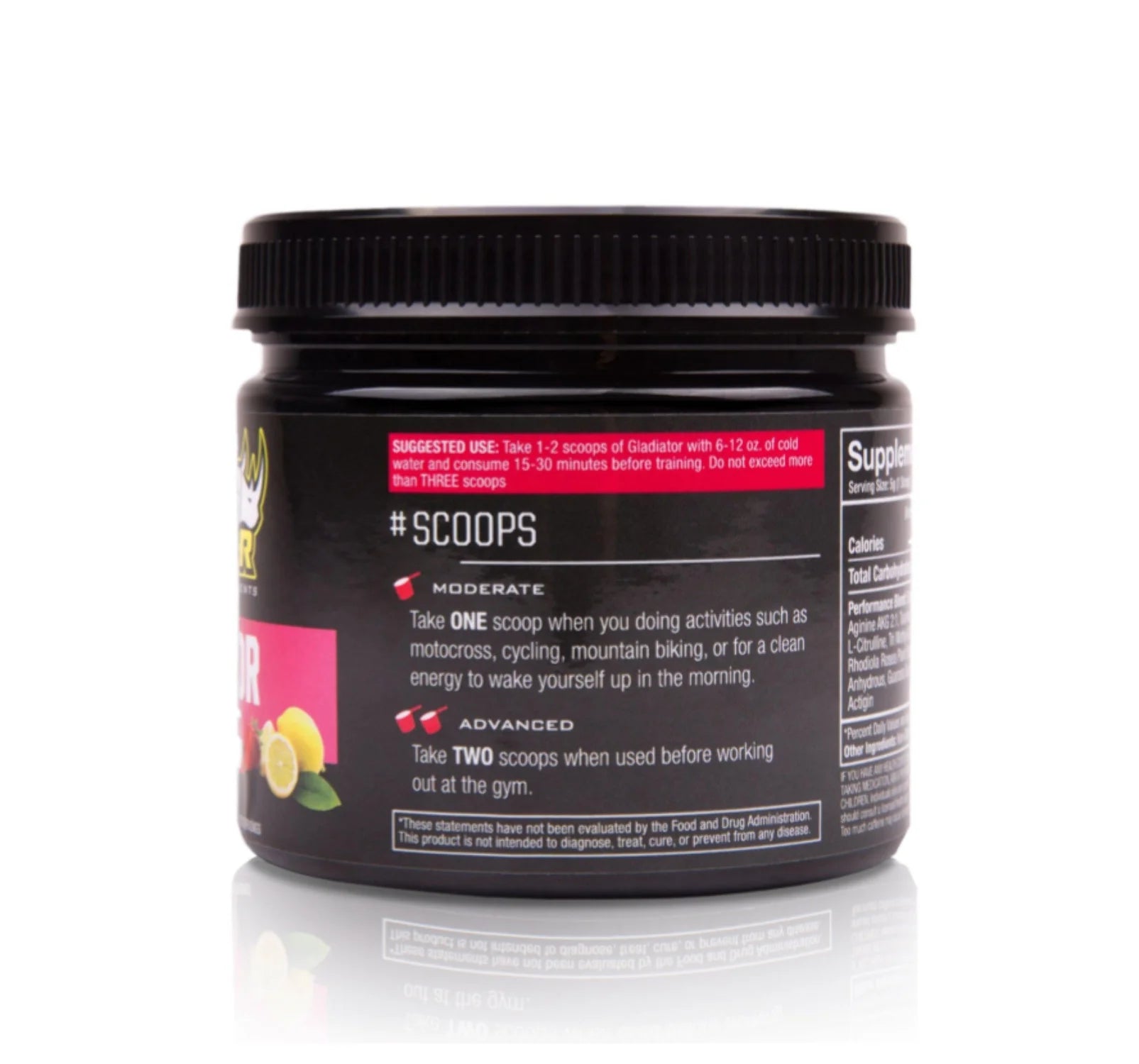 GLADIATOR Pre-Workout Drink Mix