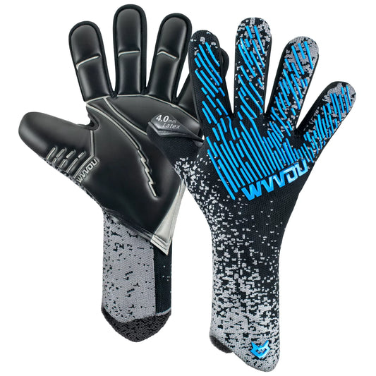 Soccer Goalie Gloves Youth Adults, High Performance Goalkeeper Gloves, Breathable Soccer Gloves, 4+3Mm Super Grip