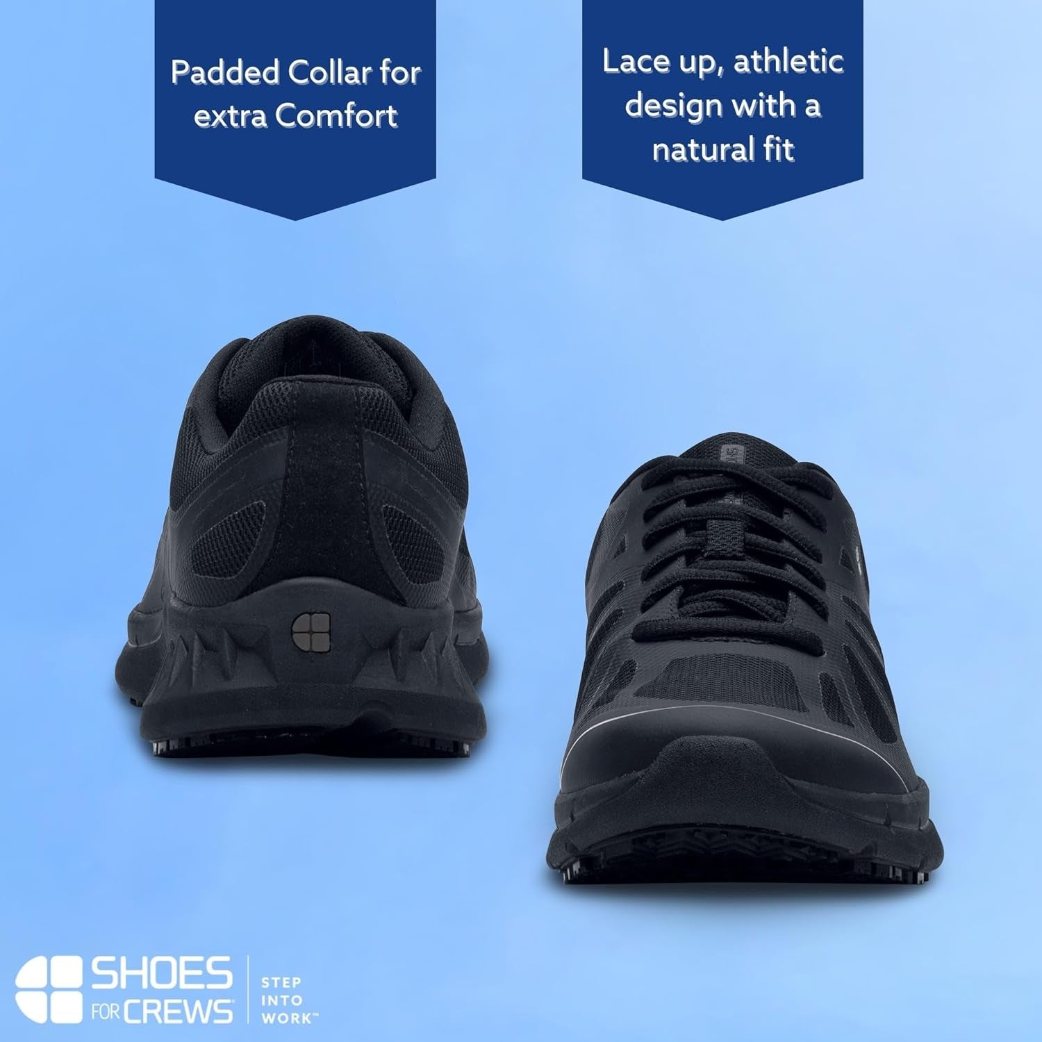 Men'S Slip-Resistant Work Sneakers - Comfortable, Non-Slip Work Shoes for Men in Food Service, Hospitality, Healthcare & More - Endurance II