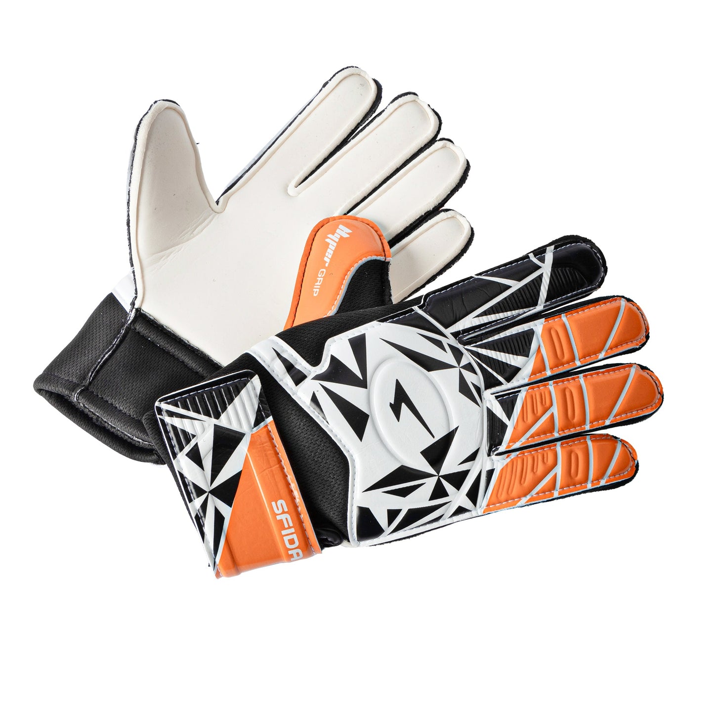 Goal Keeping Gloves - Training - Black/Orange-1