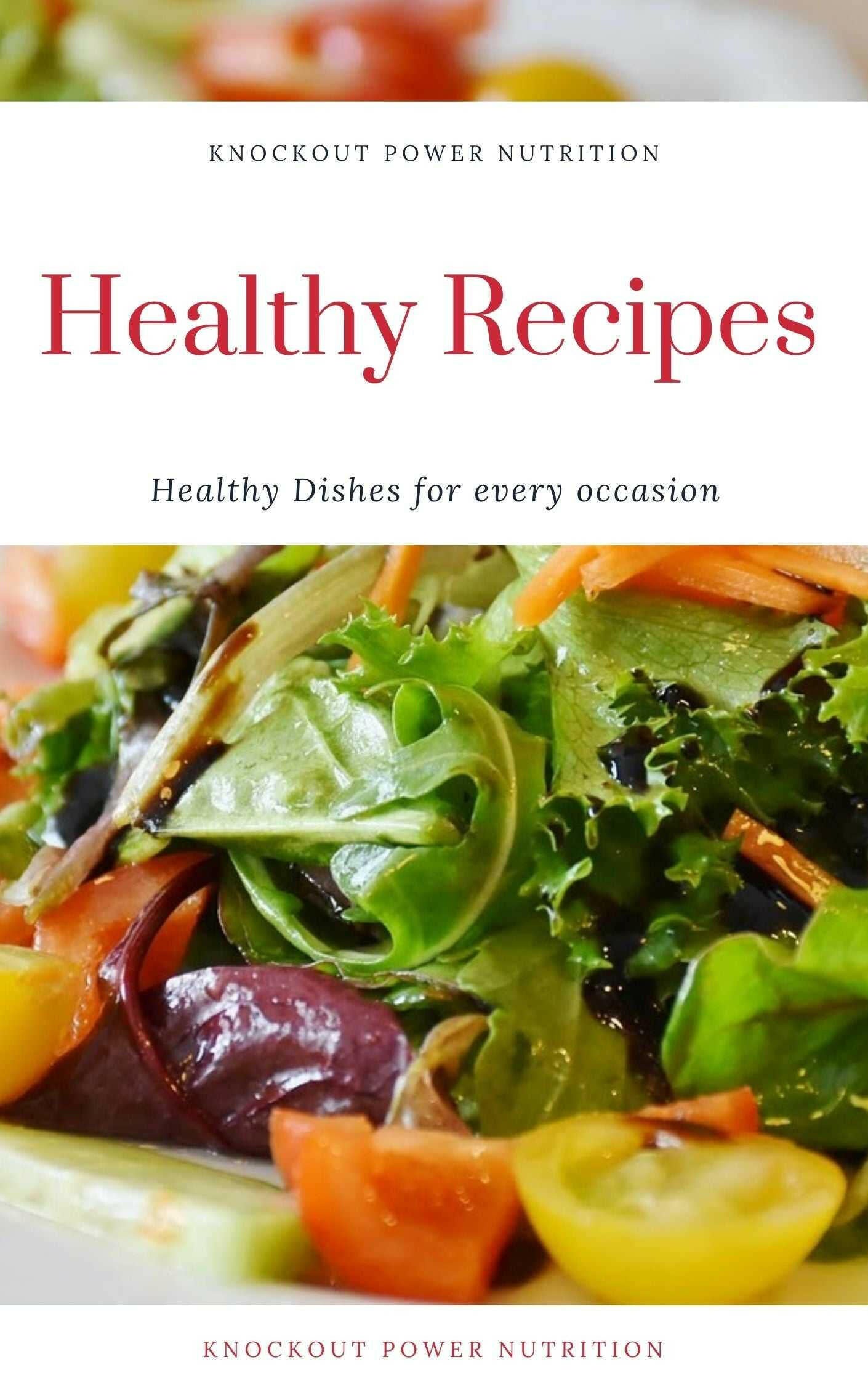 Delicious Healthy Recipes E-book-0