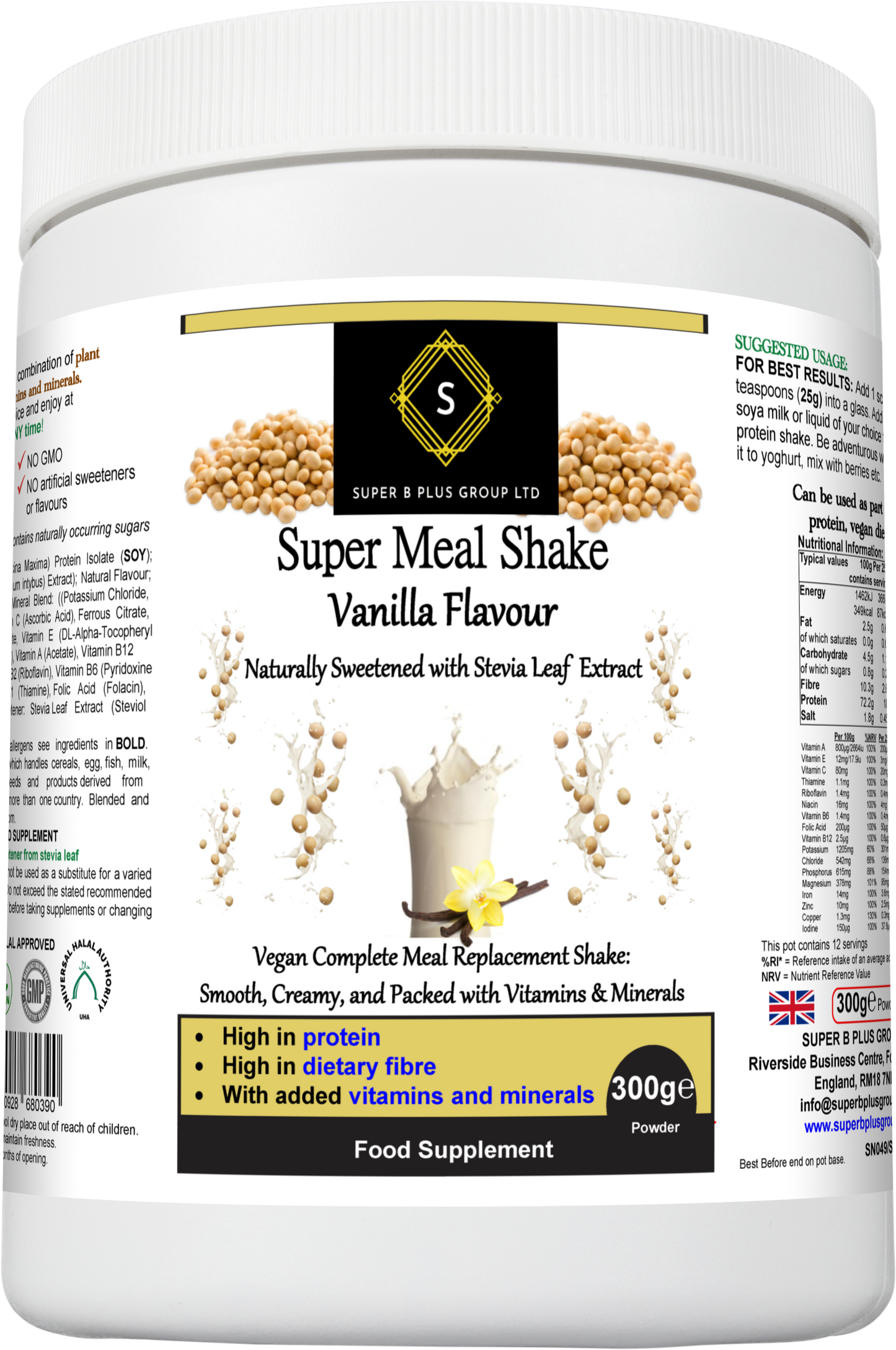 Super Meal Shake (Vanilla Flavour)