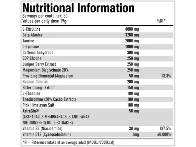 Per4m Pre Workout