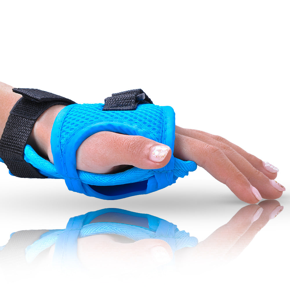 Bright Blue - Kids Protective Gear for Elbows, Knees & Wrists