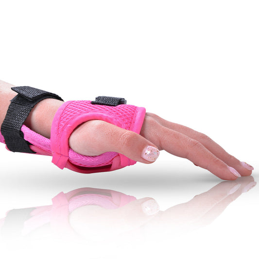 Hot Pink - Kids Protective Gear for Elbows, Knees & Wrists
