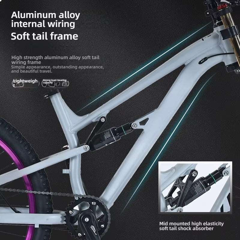 Mountain Bikes Men'S Variable Speed Off-Road Bikes Teenage Students Women'S Road Racing Adult Outdoor Sports Commuting