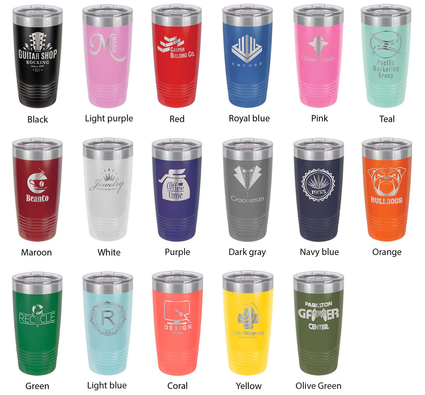 Summer Lovin' Tumbler Loving Travel Mug Insulated Laser Engraved Coffee Cup 20 oz