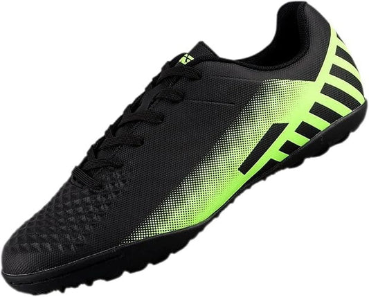 Santos Turf Soccer Cleats for Mens and Women | Football Turf Shoes with Two-Color Synthetic Upper | Mens Turf Soccer Shoes with Rubber Outsole | Durable Turf Cleats with Anti-Stretch Lining