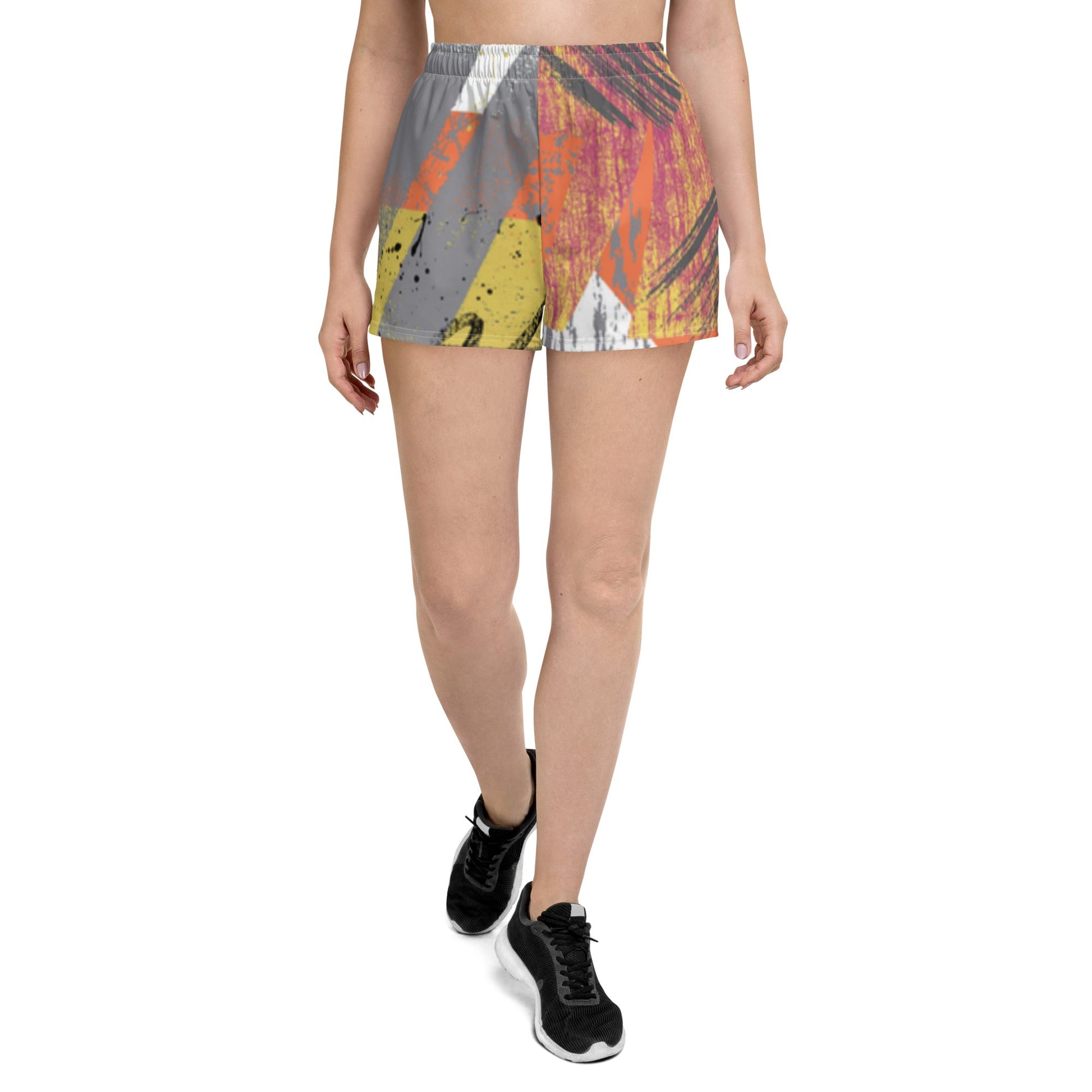Women’s Recycled Athletic Shorts-0