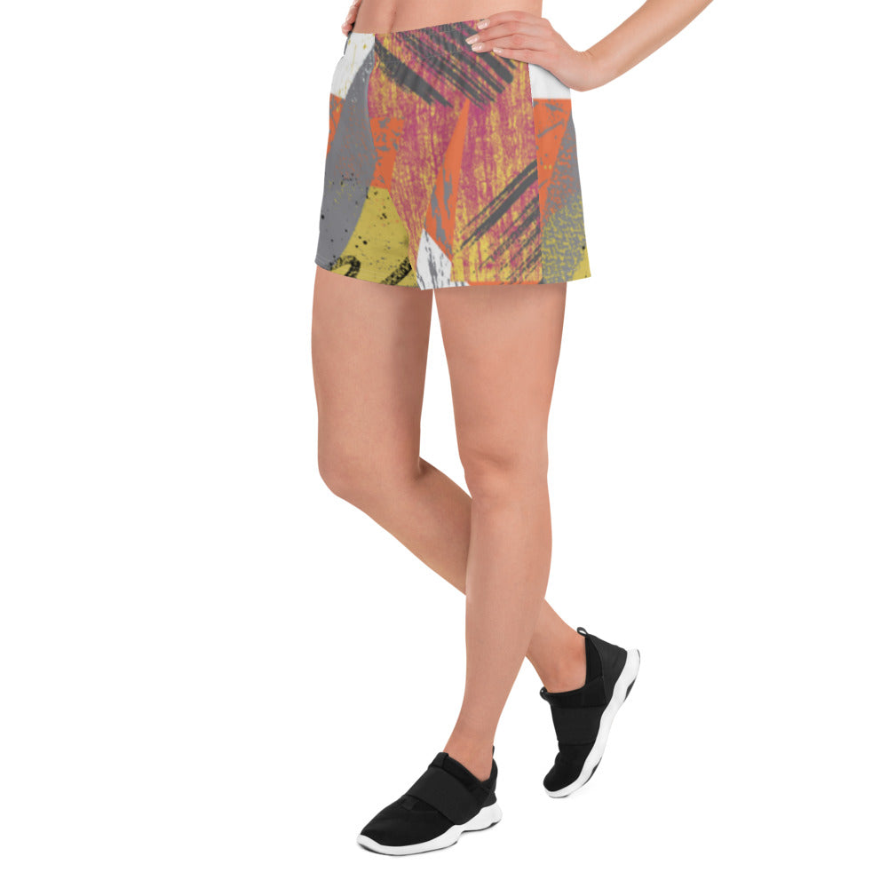 Women’s Recycled Athletic Shorts-1