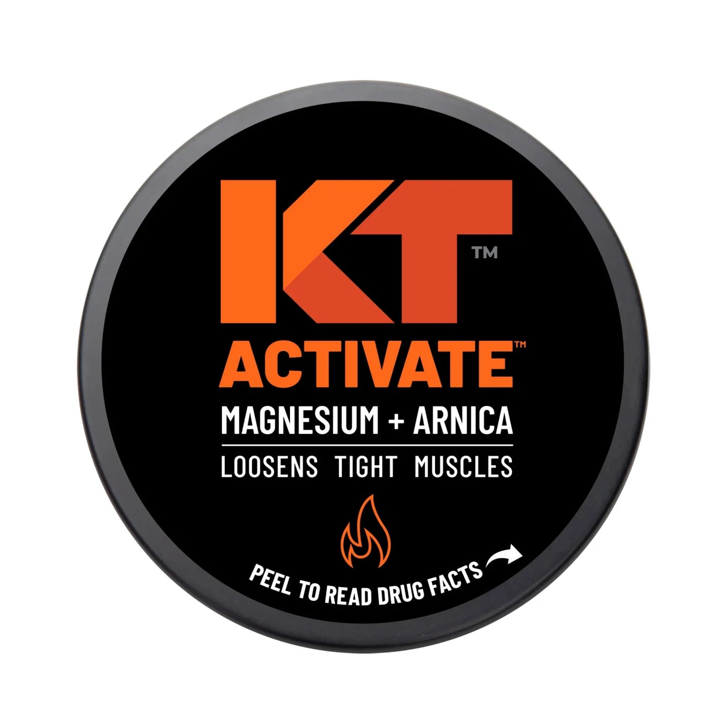 (2 Pack)  KT Health Activate Warming Magnesium Cream, Pre-Workout Anti-Stiff Muscle Rub, White, 1 Ea