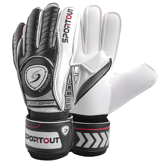Goalie Gloves, Goalkeeper Gloves with Fingersave, Soccer Gloves, Breathable Soccer Goalie Gloves, 4Mm Latex, for Kids