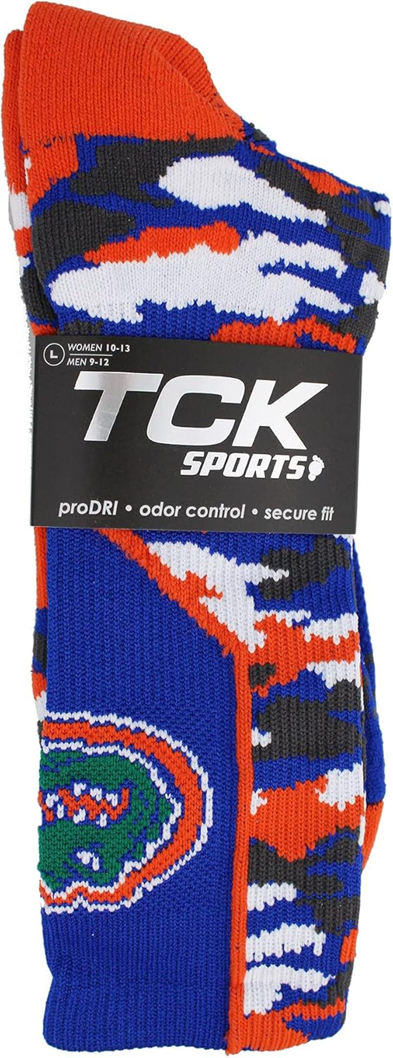 University of Florida Gators Socks Woodland Camo Crew