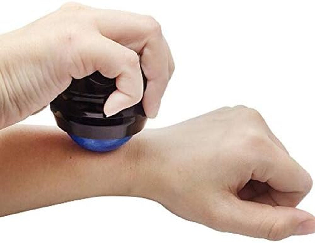 Massage Roller Ball,2-Pack Handheld Massage Therapy and Relax Tool for Sore Musc