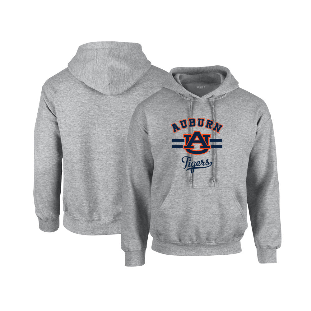 NCAA Auburn Tigers 19AUB01 Mens / Womens Boyfriend Fit Hooded Sweatshirt