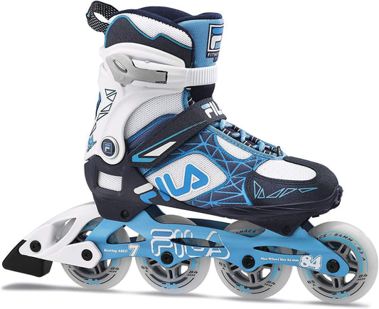 Legacy Pro 84 Fitness Inline Skates for Men and Women - Airflow Technology, 84Mm Wheels, ABEC 7 Bearings, High Cuff Support