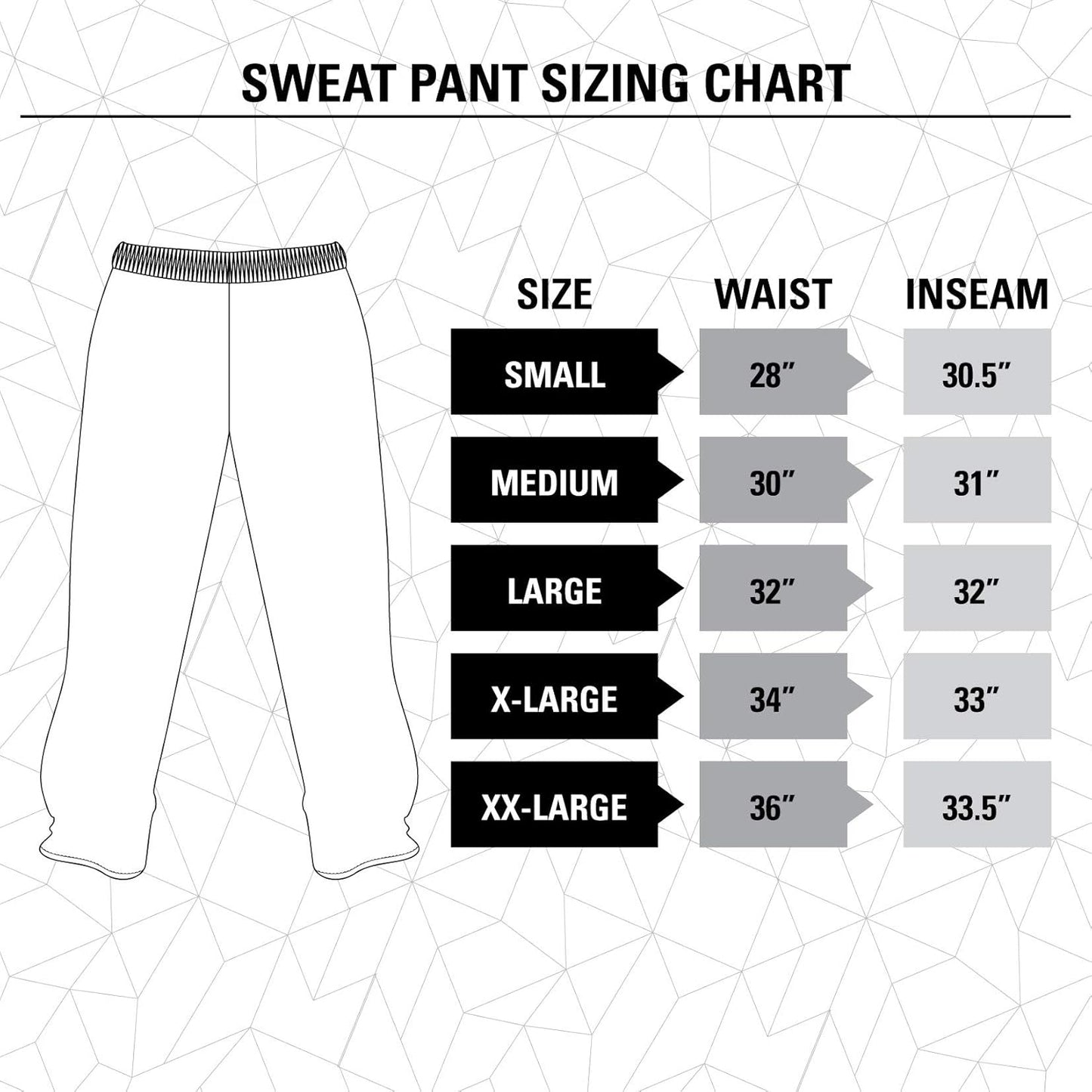 NHL Men'S Premium Fleece Official Team Sweatpants