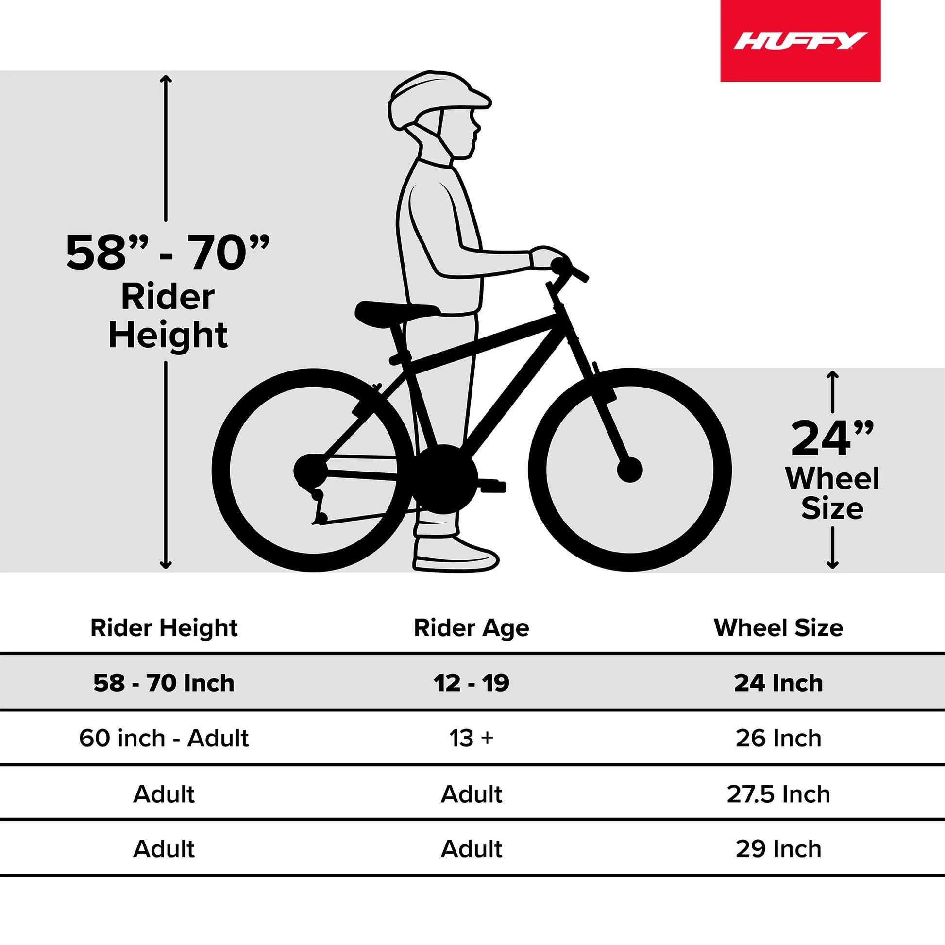 Scout Hardtail Mountain Bike, 24" Wheels, 21-Speeds, Disc Brakes