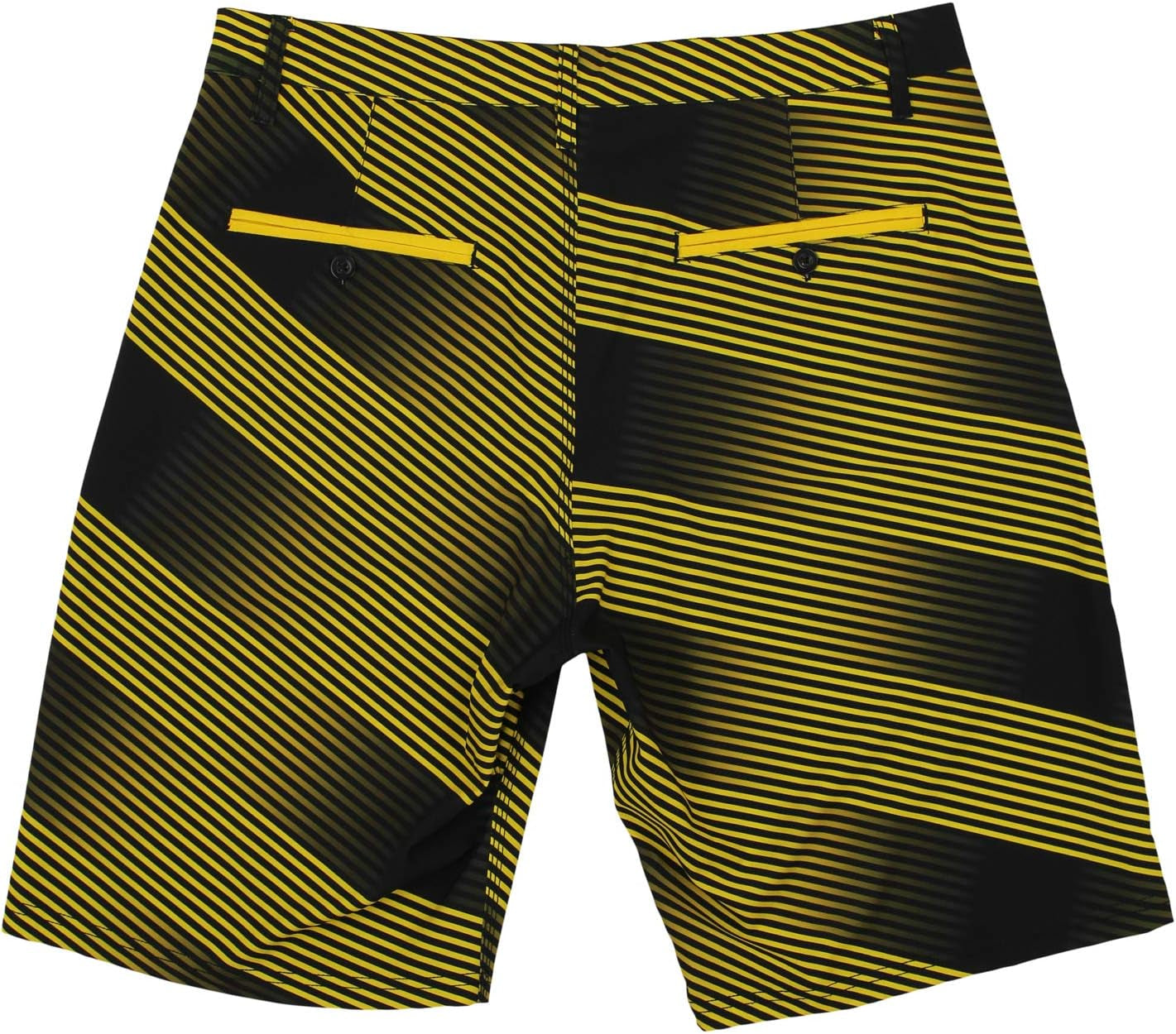 MLB Men'S Pittsburgh Penguins Diagonal Stripe Walking Short, 36