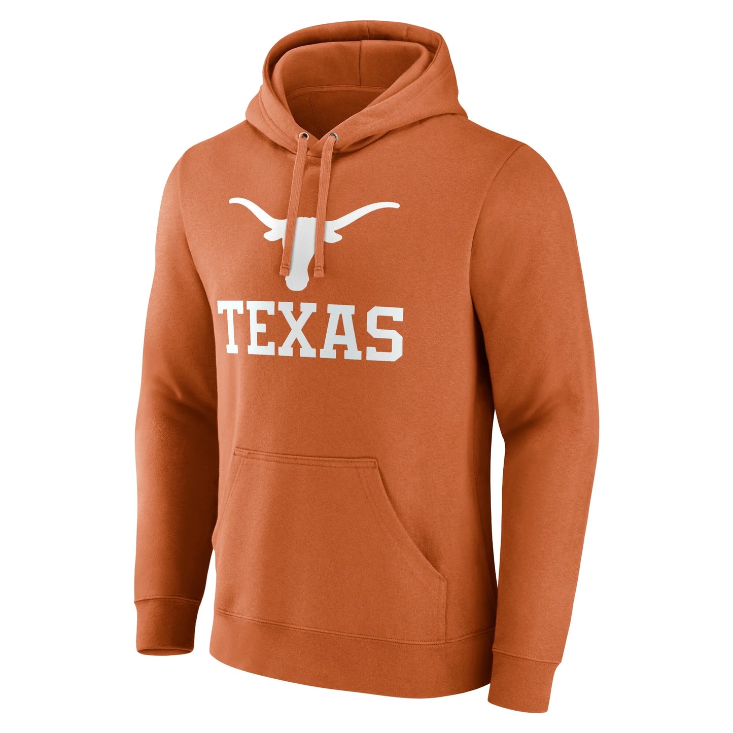 Men'S  Texas Orange Texas Longhorns Team Lockup Pullover Hoodie