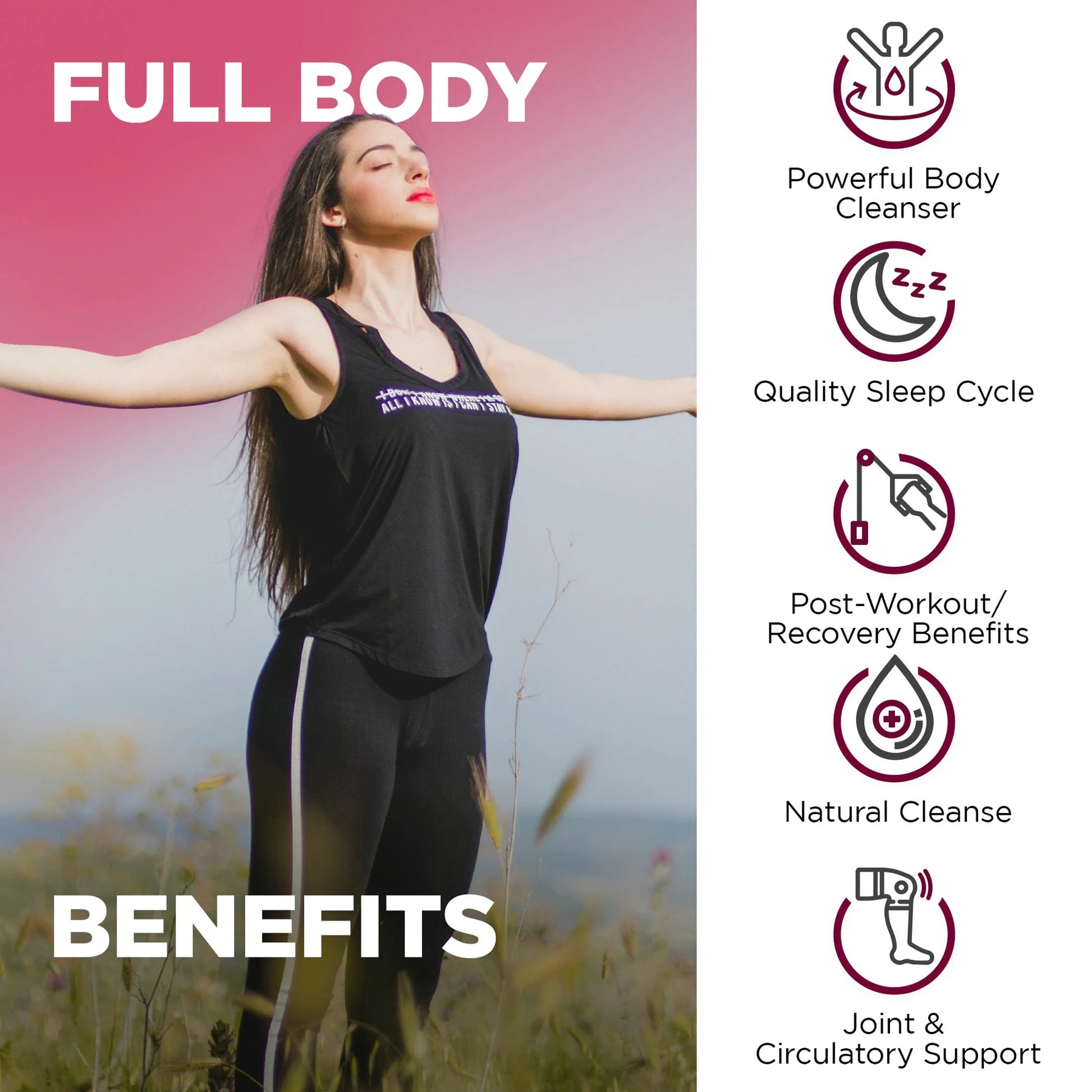 Tart Cherry 3000 Mg – Joint & Muscle Recovery, 90 Vegan Capsules