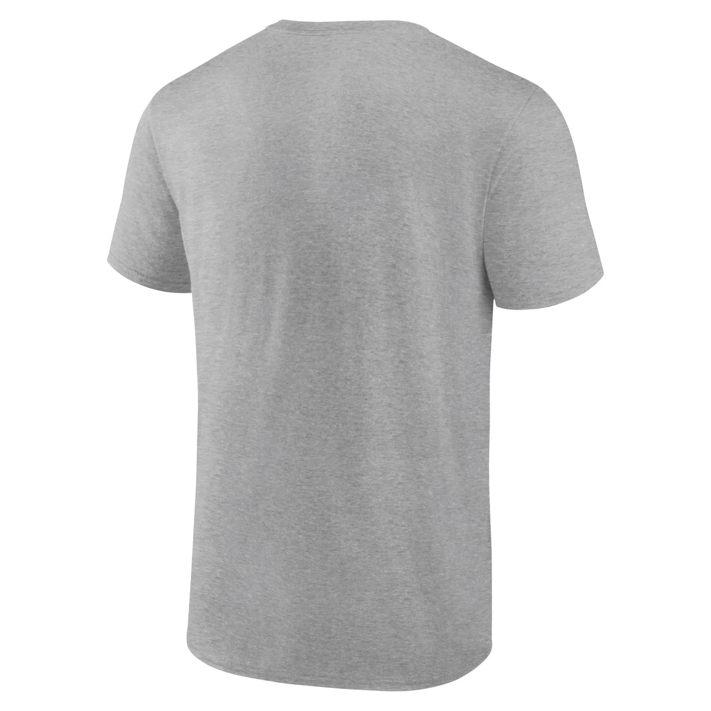 Men'S Heather Gray Miami Hurricanes Collegiate Stack T-Shirt