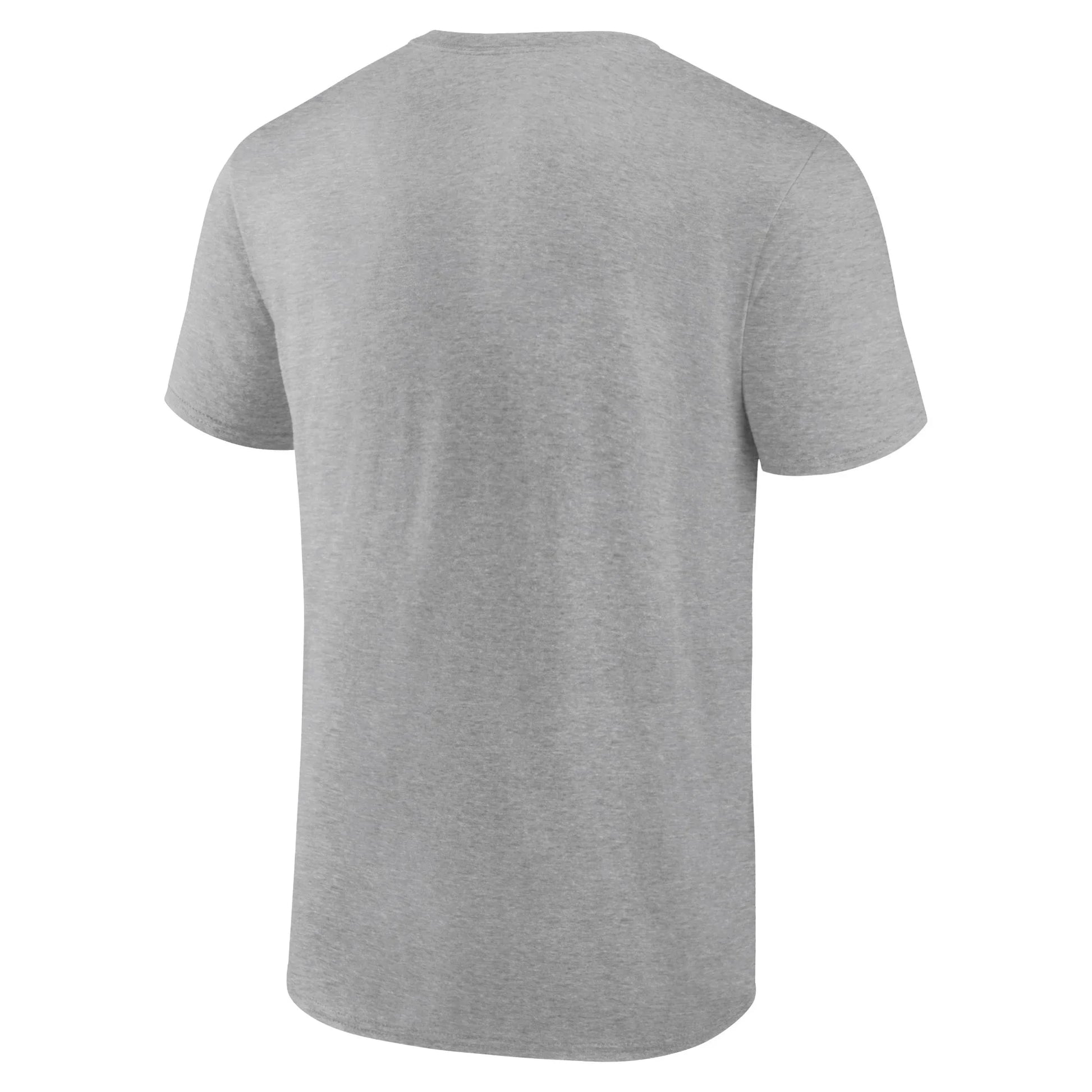 Men'S Heather Gray Miami Hurricanes Collegiate Stack T-Shirt