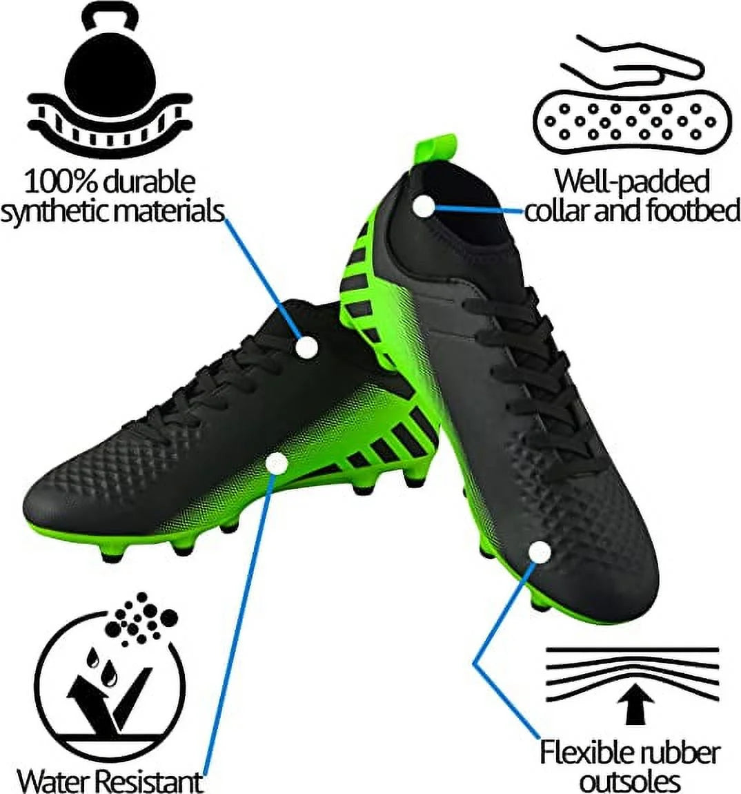 Kids Santos MC JR Outdoor Firm Ground Soccer Shoes/Cleats | for Boys and Girls
