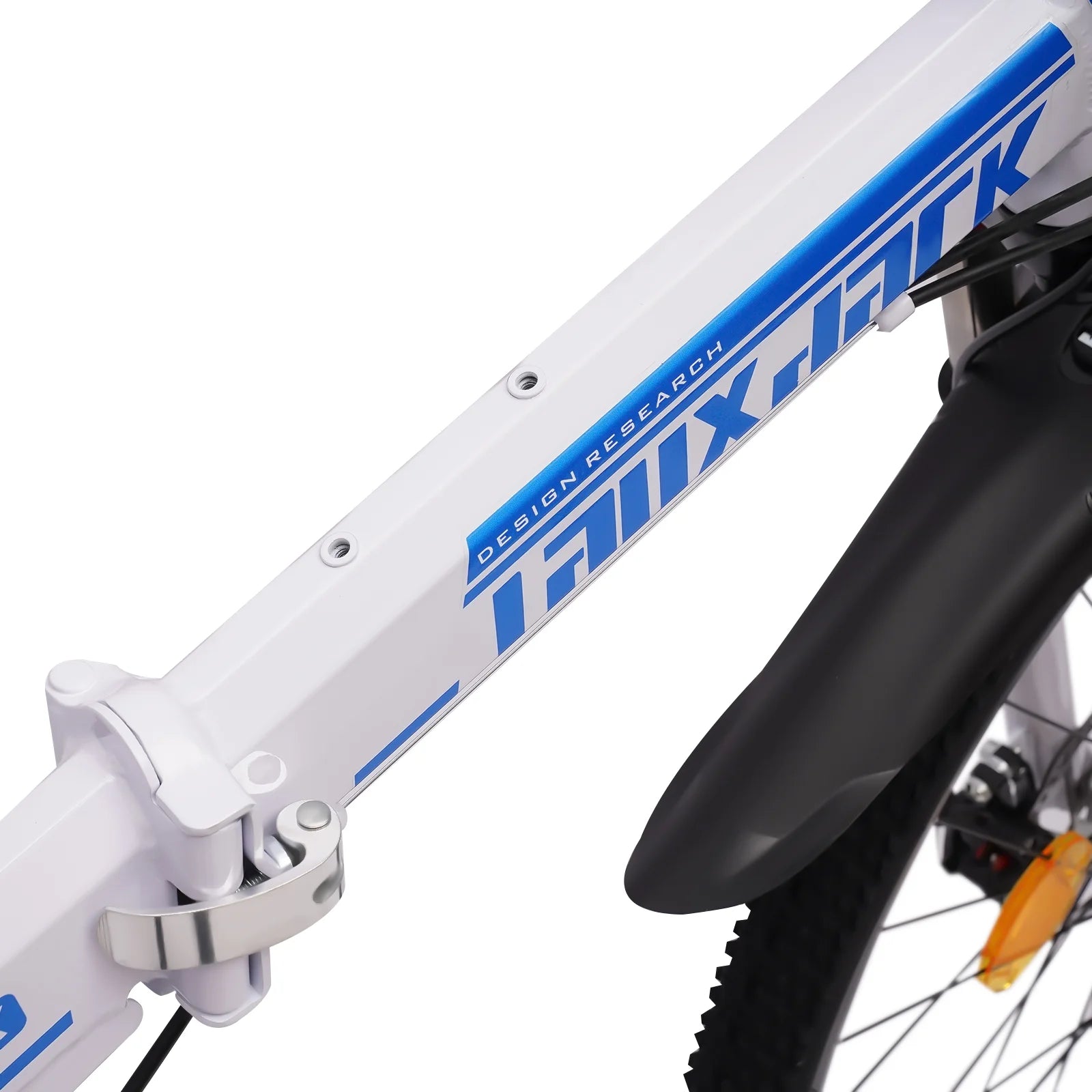 Adjustable Height Adult'S 26" Folding Bikes, White