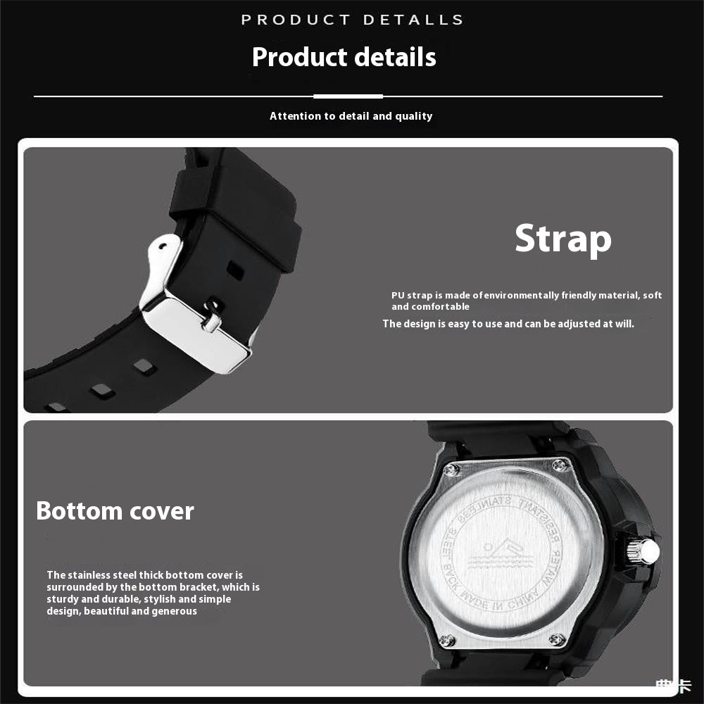 Men'S Sports Luminous Pointer Quartz Watch