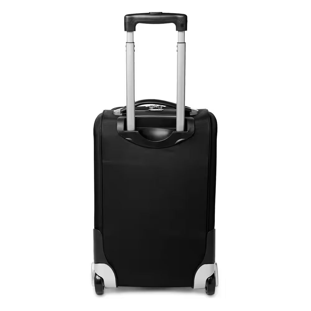 NFL San Francisco 49Ers 21 In. Black Carry-On Rolling Softside Suitcase