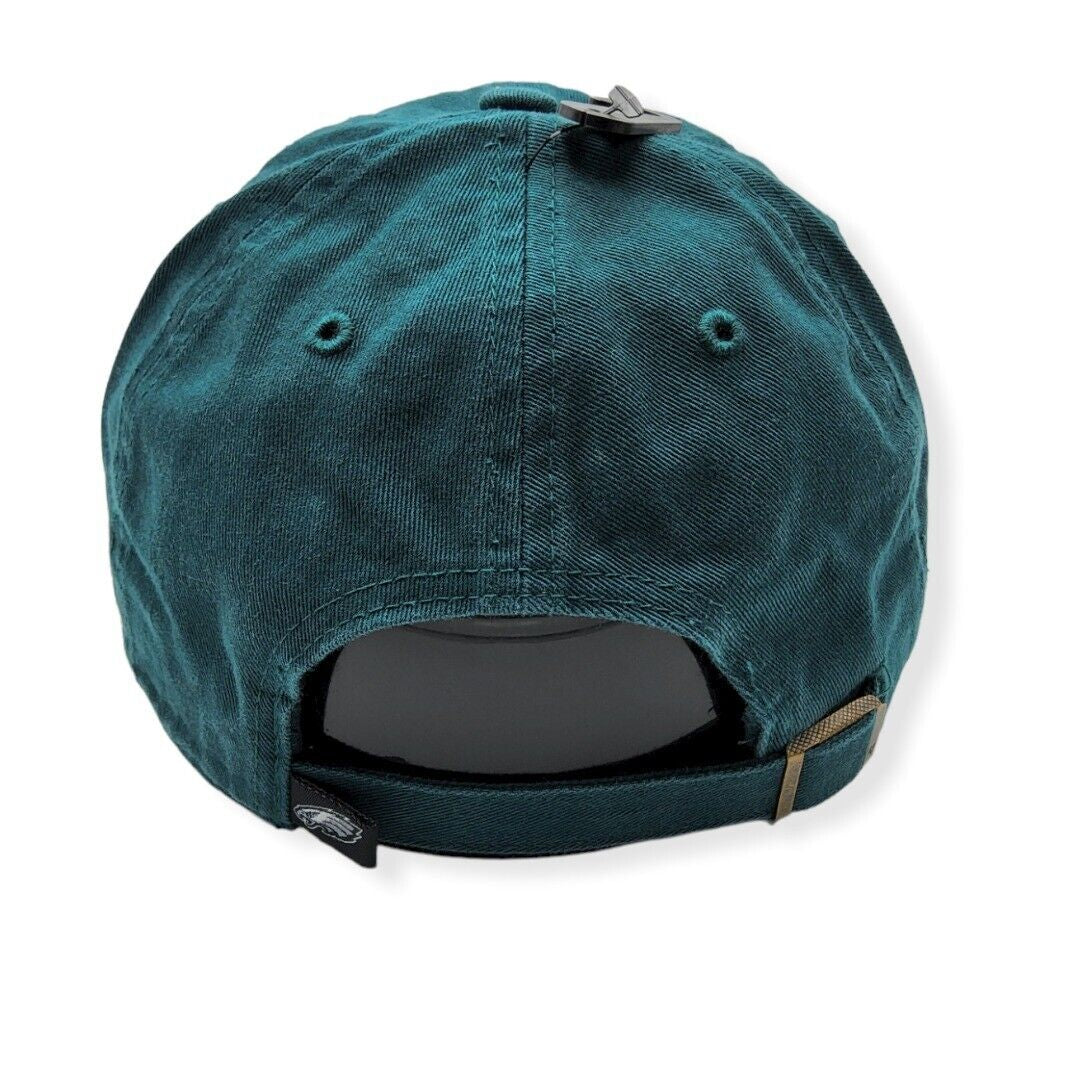 '47 Philadelphia Eagles Clean up Hunter Green Adjustable Strap Hat Dad Cap