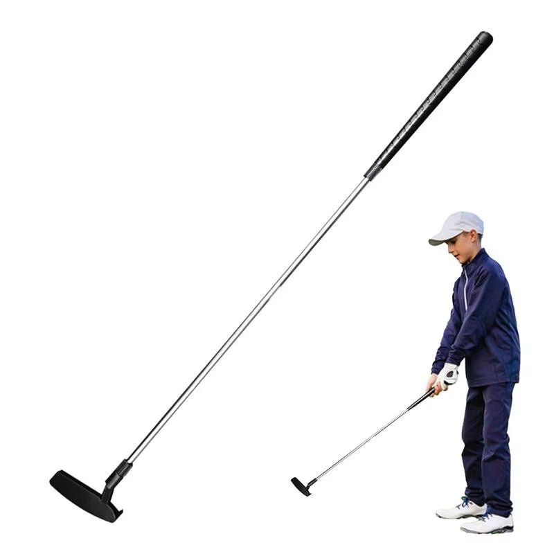 Detachable Golf Clubs Stainless Steel Lightweight Golf Clubs Detachable Multifunctional Golf Playing Supplies for Boys Girls