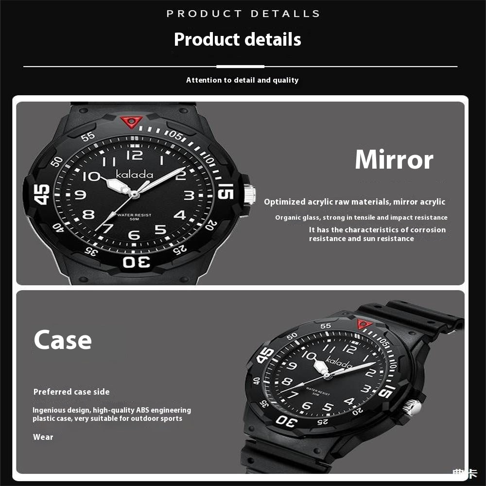 Men'S Sports Luminous Pointer Quartz Watch