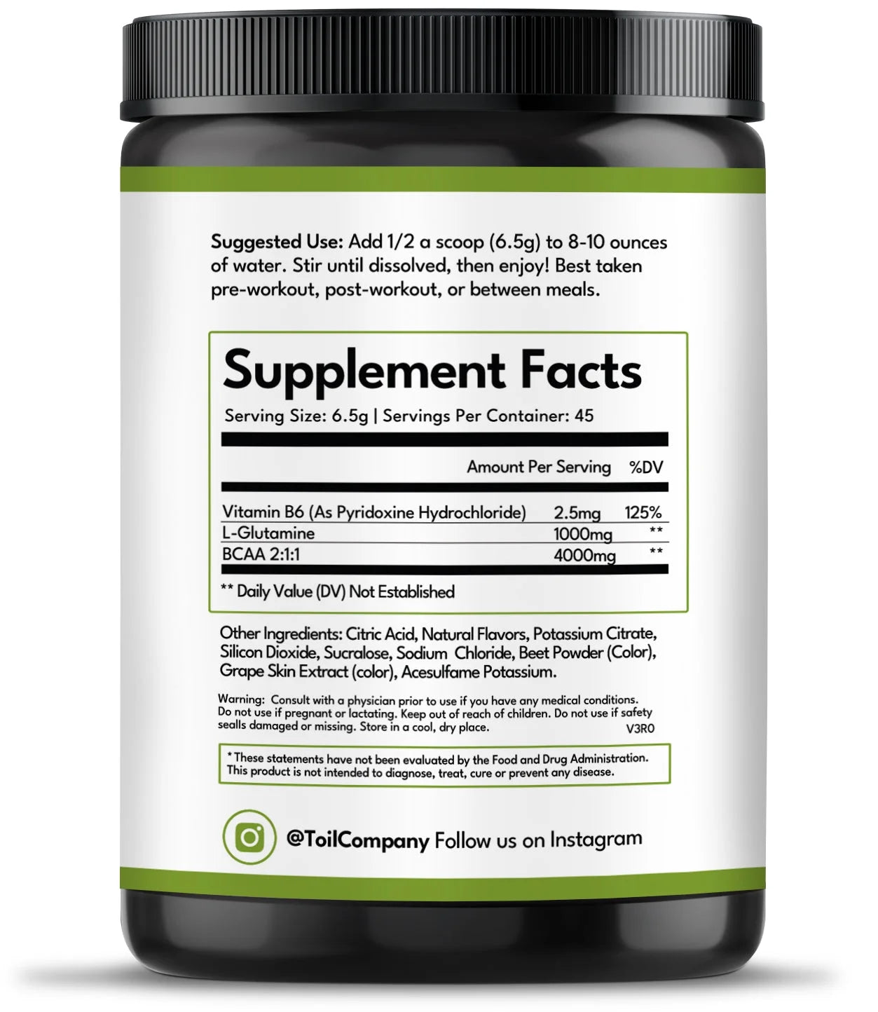 Mission Complete - BCAA Post Workout Supplement Builds Lean Muscle Mass, Endurance & Recovery from , a Veteran Owned Company
