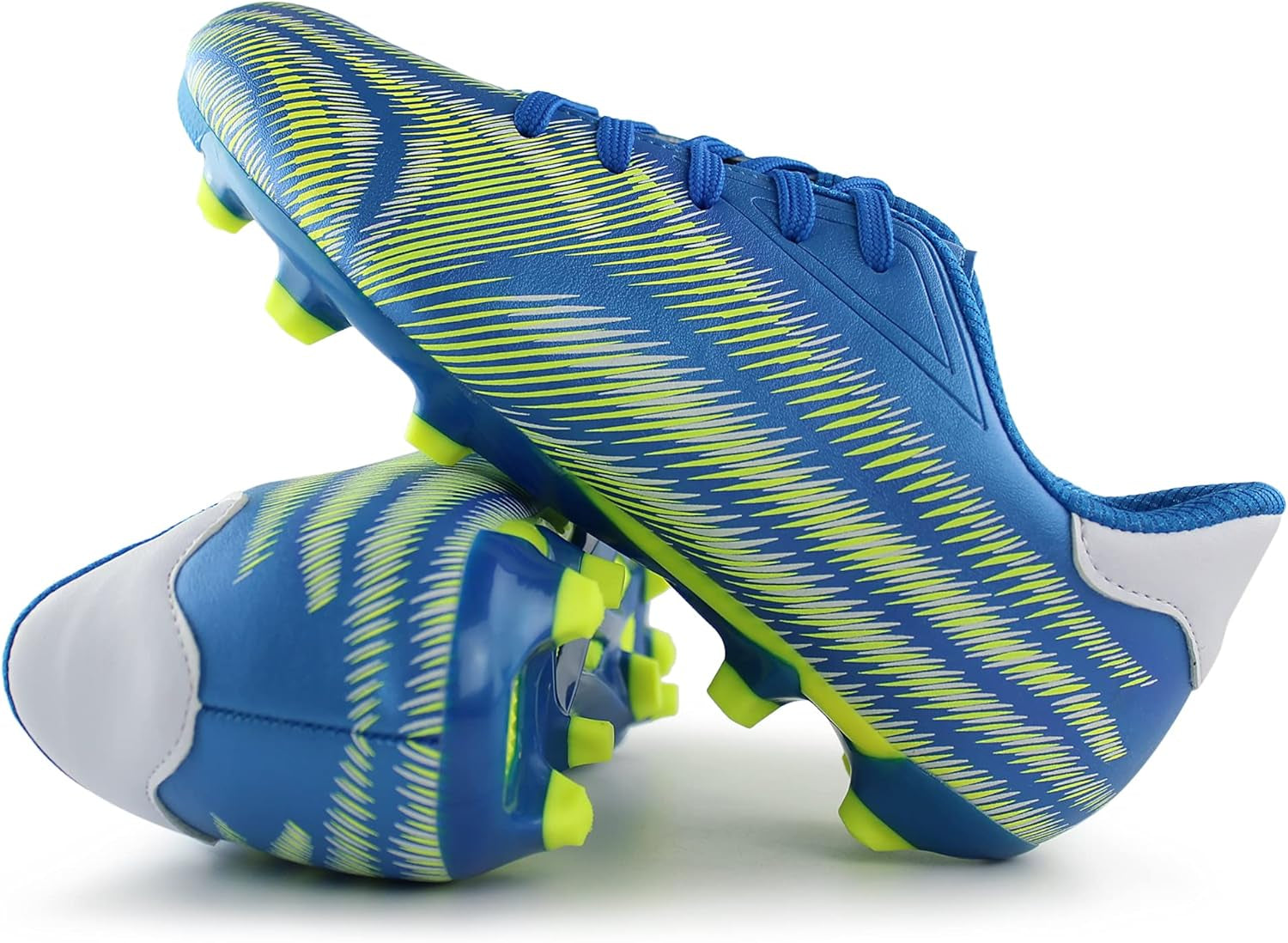 Boys Girls Outdoor Firm Ground Soccer Cleats(Toddler/Little Kid/Big Kid)