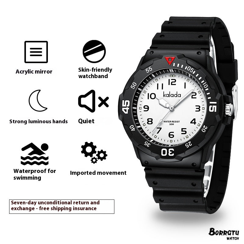 Men'S Sports Luminous Pointer Quartz Watch