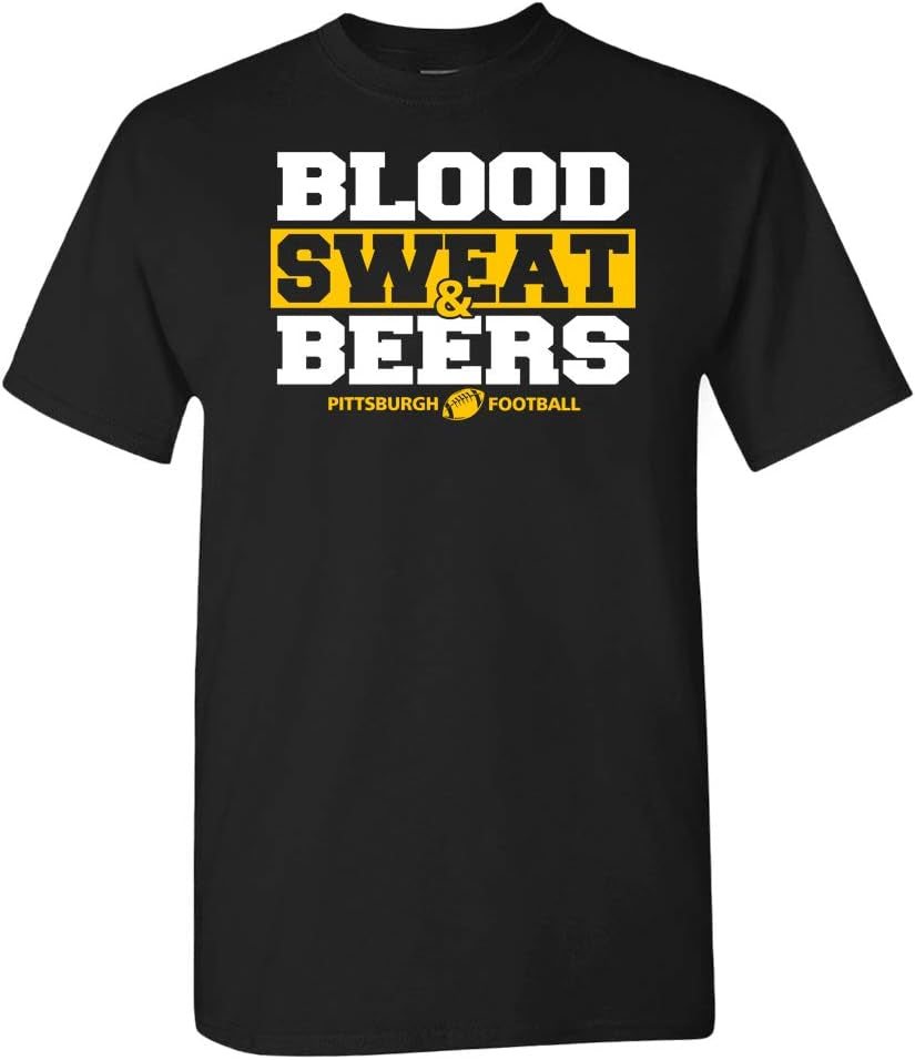 Blood Sweat & Beers Men'S T-Shirt for Football Fans
