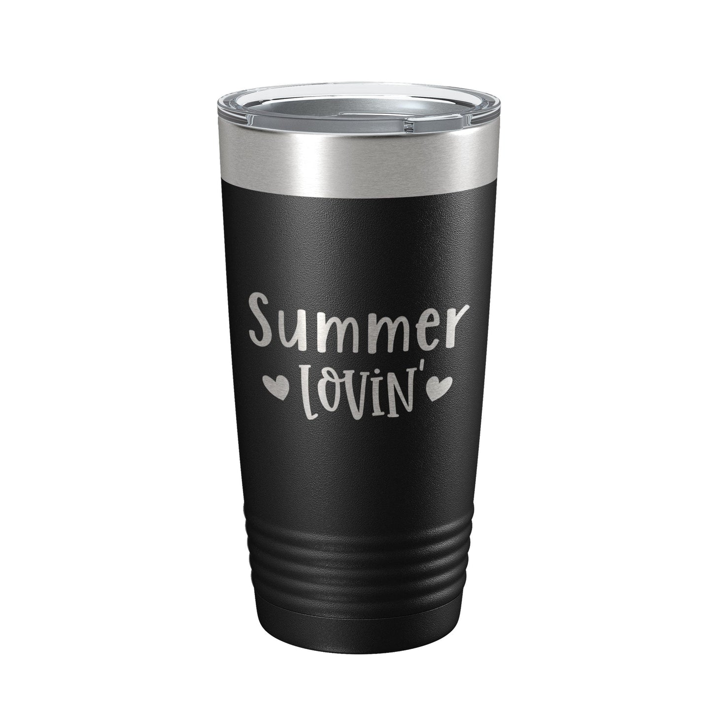 Summer Lovin' Tumbler Loving Travel Mug Insulated Laser Engraved Coffee Cup 20 oz