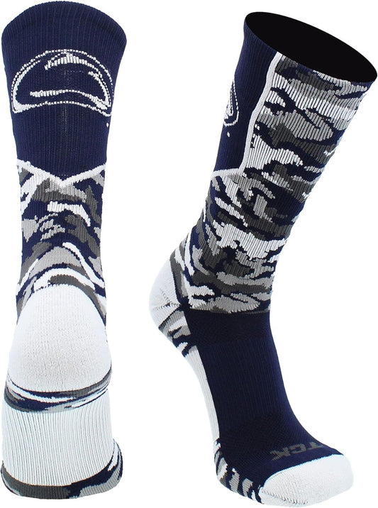 Sports Penn State Nittany Lions Socks Woodland Camo Crew