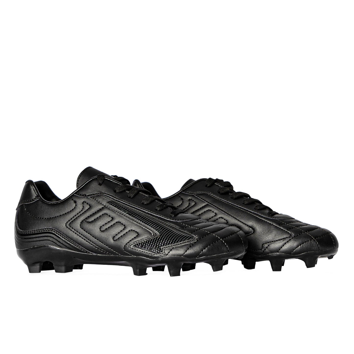 Legend Kid's Football Boots - Black/Black-1