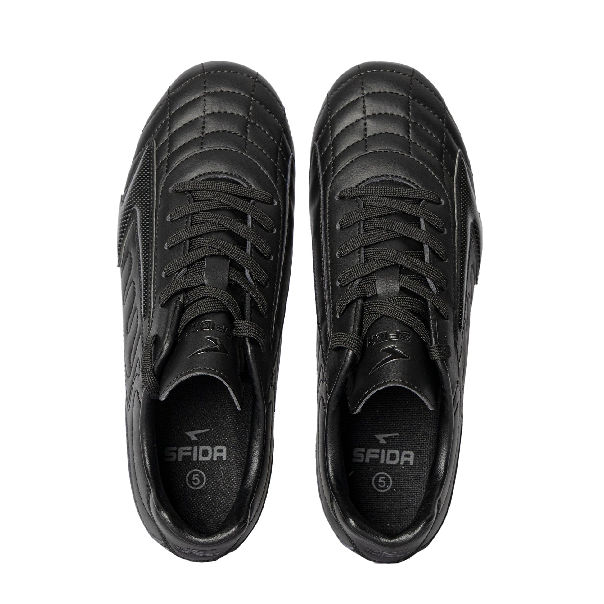 Legend Kid's Football Boots - Black/Black-3
